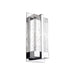 Gable LED Wall Sconce Chrome-Sconces-Kuzco Lighting-Lighting Design Store