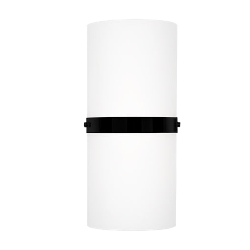 Harrow LED Wall Sconce Black-Sconces-Kuzco Lighting-Lighting Design Store