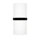 Harrow LED Wall Sconce Black-Sconces-Kuzco Lighting-Lighting Design Store