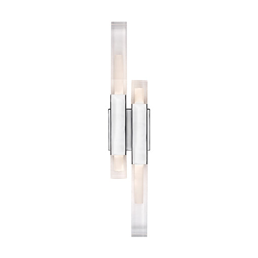 Martelo LED Wall Sconce Chrome-Sconces-Kuzco Lighting-Lighting Design Store