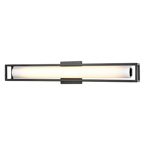 Lochwood LED Wall Sconce Black-Bathroom Fixtures-Kuzco Lighting-Lighting Design Store