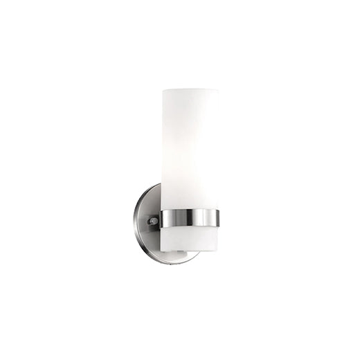 Milano LED Wall Sconce Brushed Nickel-Sconces-Kuzco Lighting-Lighting Design Store