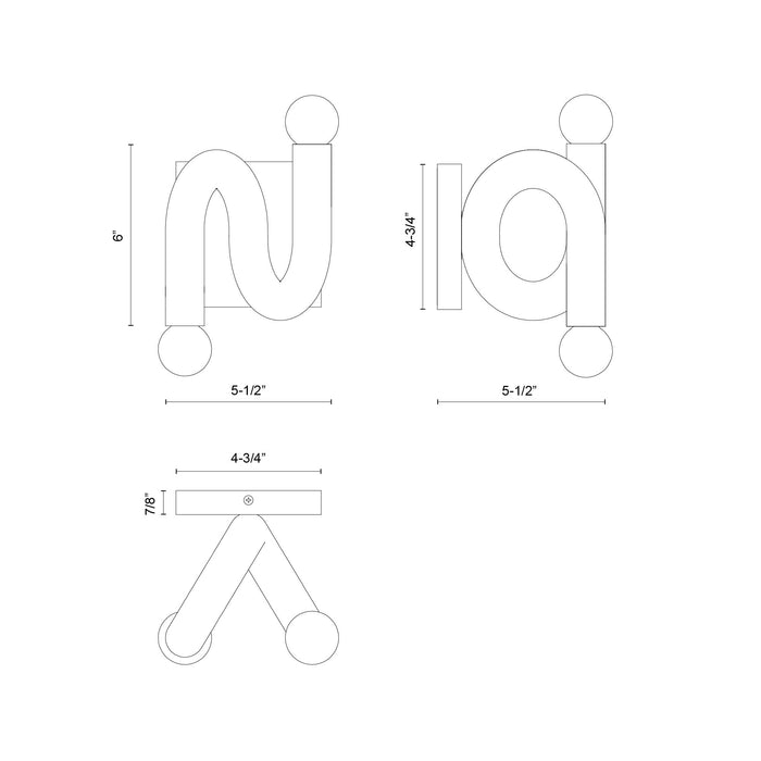 Sadie Two Light Wall Vanity Brushed Gold-Sconces-Alora-Lighting Design Store