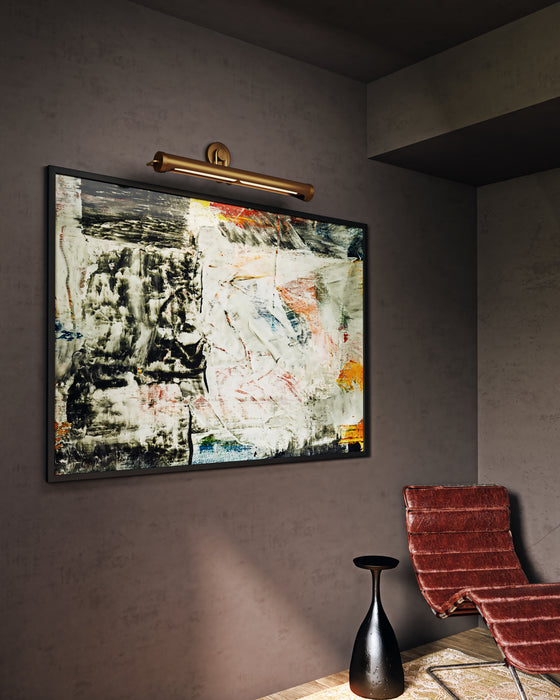 Wynwood Two Light Picture Light Vintage Brass-Specialty Items-Alora-Lighting Design Store