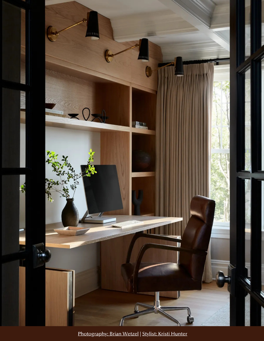 Antonio One Light Wall Sconce Hand-Rubbed Antique Brass-Sconces-Visual Comfort Signature-Lighting Design Store