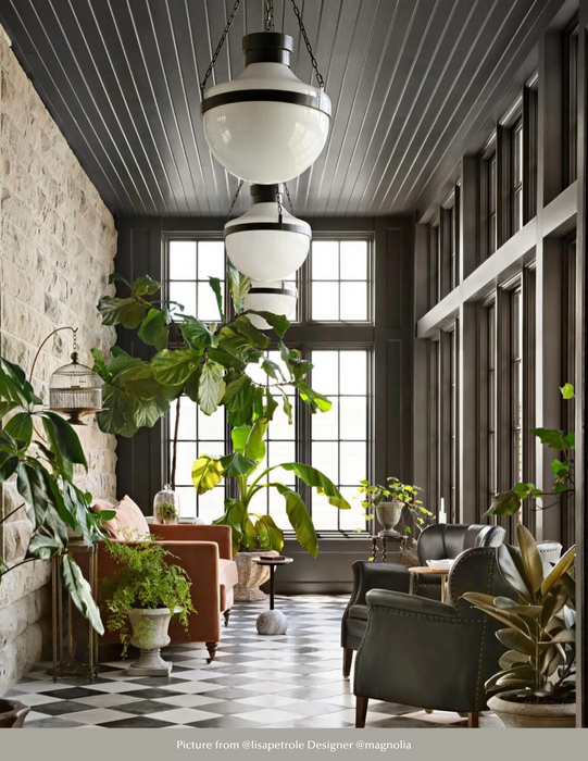 Modern online schoolhouse pendant