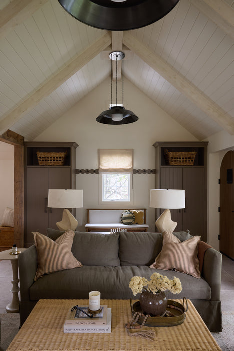 Woodrow One Light Pendant Distressed Bronze-Pendants-Hudson Valley-Lighting Design Store