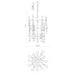 Yukari 16 Light Chandelier Matte White-Large Chandeliers-Alora-Lighting Design Store