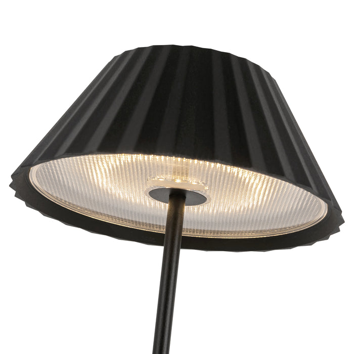Zola LED Table Lamp Black-Lamps-Kuzco Lighting-Lighting Design Store