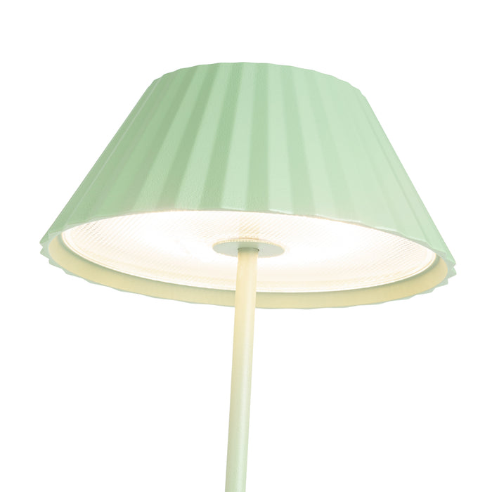 Zola LED Table Lamp Sage Green-Lamps-Kuzco Lighting-Lighting Design Store