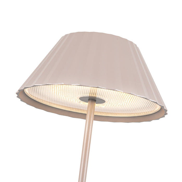 Zola LED Table Lamp Moonstone Gray-Lamps-Kuzco Lighting-Lighting Design Store