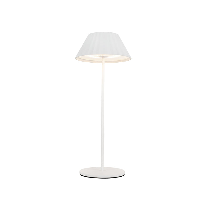Zola LED Table Lamp White-Lamps-Kuzco Lighting-Lighting Design Store