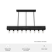 Dlson Linear Chandelier-Linear/Island-Hunter-Lighting Design Store