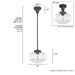 Saddle Creek Mini Pendant-Mini Pendants-Hunter-Lighting Design Store