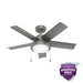 Seawall 44"Ceiling Fan-Fans-Hunter-Lighting Design Store