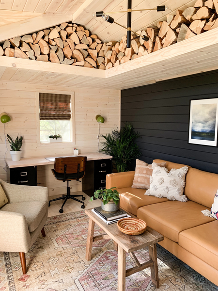 Astrid Four Light Chandelier Aged Brass/Black-Mid. Chandeliers-Mitzi-Lighting Design Store