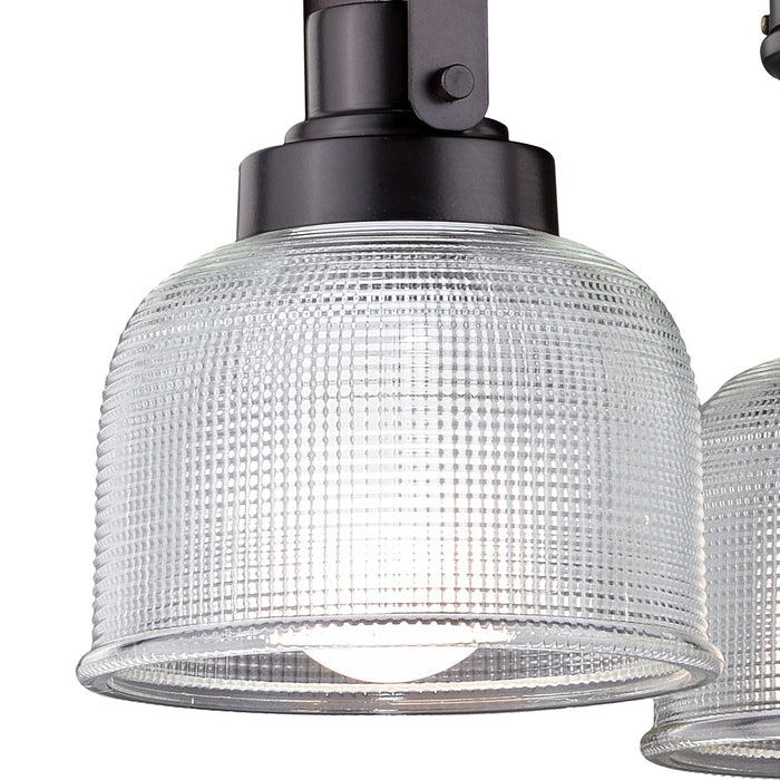 Roland Three Light Mini Chandelier Oil Rubbed Bronze
