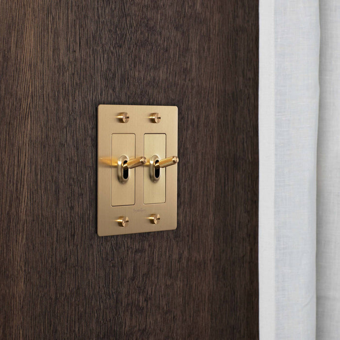 Toggle Switch Brass-Controls-Buster + Punch-Lighting Design Store