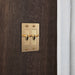 Toggle Switch Brass-Controls-Buster + Punch-Lighting Design Store