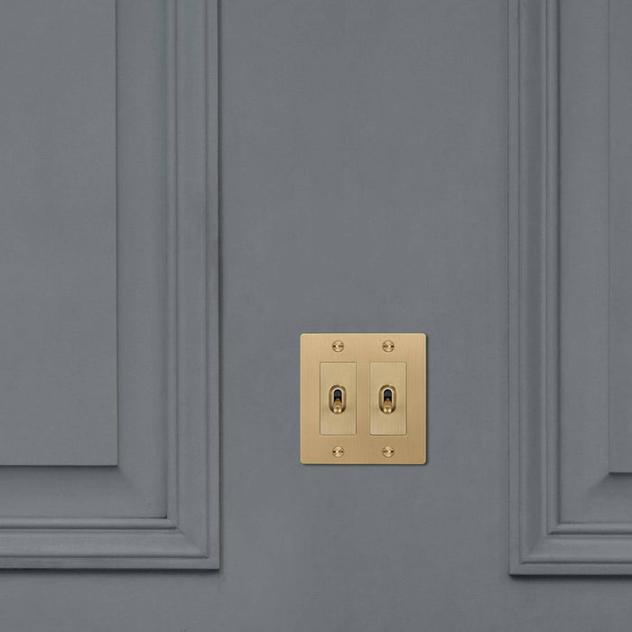 Toggle Switch Brass-Controls-Buster + Punch-Lighting Design Store