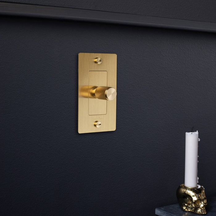 Dimmer Switch Brass-Controls-Buster + Punch-Lighting Design Store