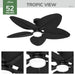 Tropic View 52"Ceiling Fan-Fans-Hunter-Lighting Design Store