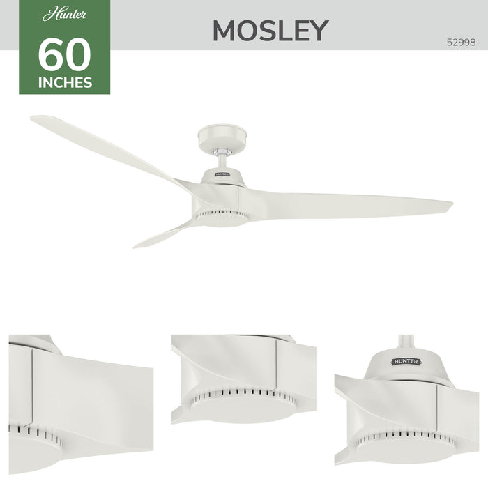 Mosley 60"Ceiling Fan-Fans-Hunter-Lighting Design Store