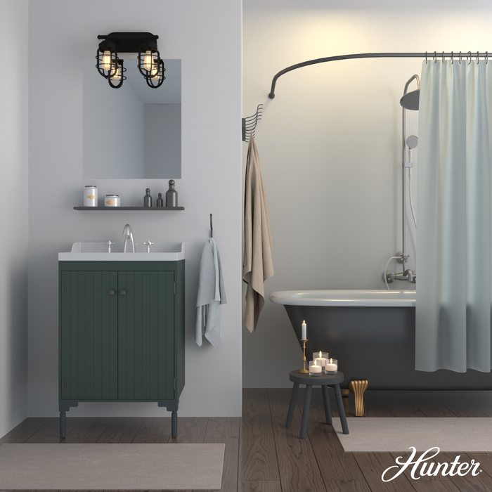Starklake Vanity Light-Bathroom Fixtures-Hunter-Lighting Design Store