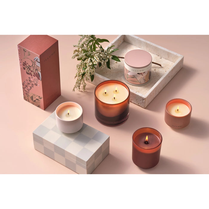Coconut Milk Mango Matte Ceramic Candle-Home Accents-Illume-Lighting Design Store