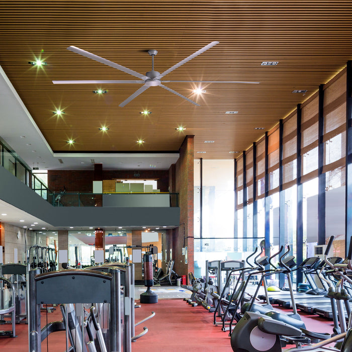 Industrial Fan 96" Ceiling Fan-Fans-Canarm-Lighting Design Store