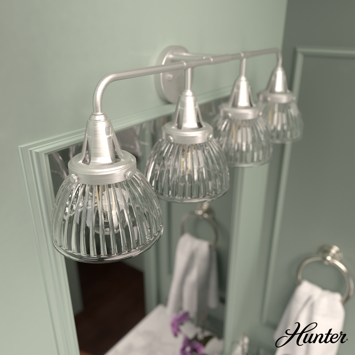 Cypress Grove Vanity Light-Bathroom Fixtures-Hunter-Lighting Design Store