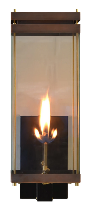 Coppersmith - AU24G - Austin 24" Natural Gas Outdoor Wall Sconce - Copper