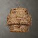 Water Hyacinth Four Light Pendant Antique Brass-Pendants-Uttermost-Lighting Design Store