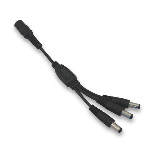 3-Way DC Splitter Black
