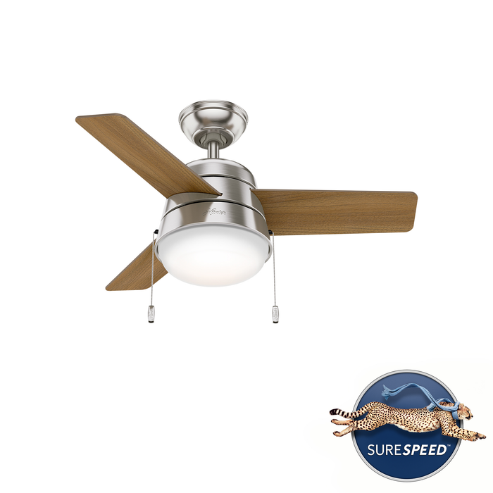 Aker 36" Ceiling Fan-Fans-Hunter-Lighting Design Store