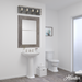 Gablecrest Vanity Light-Bathroom Fixtures-Hunter-Lighting Design Store