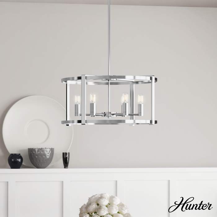 Asod Chandelier-Mid. Chandeliers-Hunter-Lighting Design Store