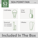 Sea Point 52" Ceiling Fan-Fans-Hunter-Lighting Design Store