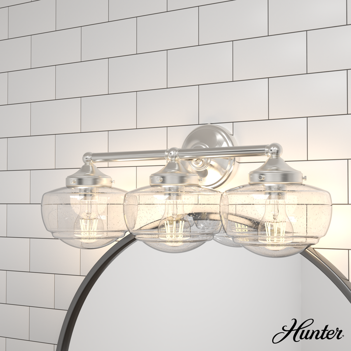 Saddle Creek Vanity Light-Bathroom Fixtures-Hunter-Lighting Design Store
