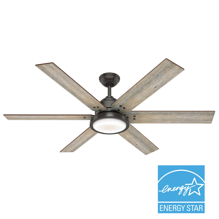 Warrant 60" Ceiling Fan-Fans-Hunter-Lighting Design Store