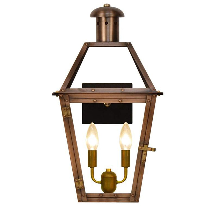 Coppersmith - GT15E - Georgetown 18" Electric Outdoor Wall Light - Copper