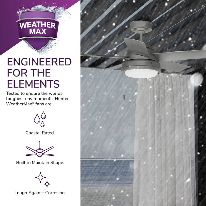 Seawall 44"Ceiling Fan-Fans-Hunter-Lighting Design Store
