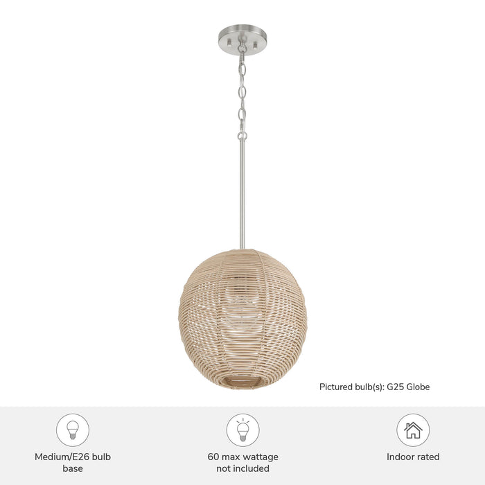 Berkeley One Light Pendant-Pendants-Hunter-Lighting Design Store