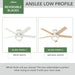 Anslee 46" Ceiling Fan-Fans-Hunter-Lighting Design Store