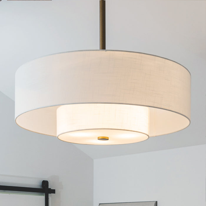 Brookside 30"Ceiling Fan Luxe Gold-Flush Mounts-Hunter-Lighting Design Store