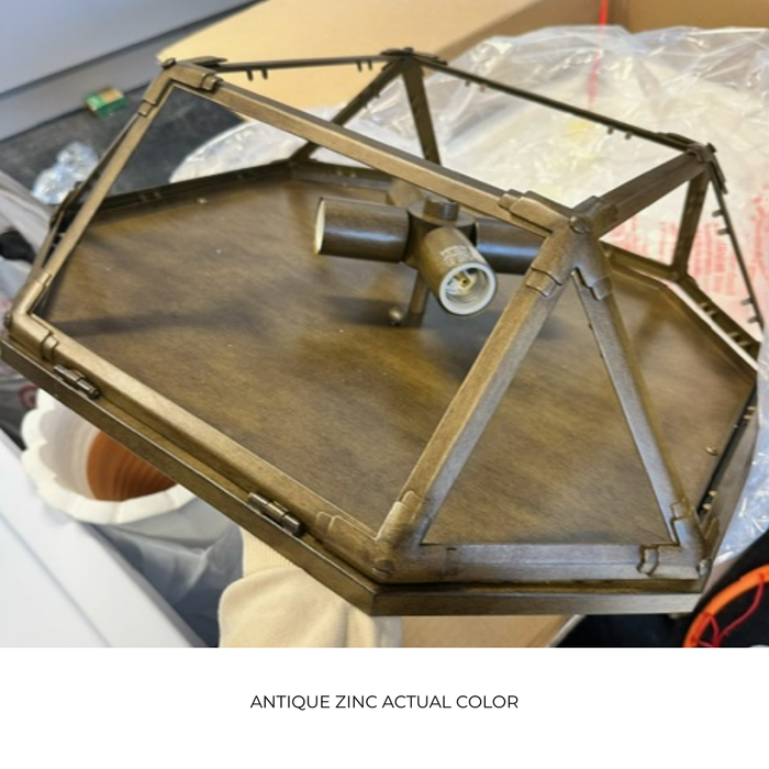 Morris LED Flush Mount-Flush Mounts-Visual Comfort Signature-Lighting Design Store