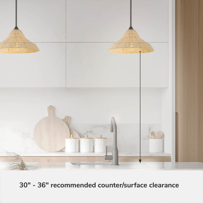 Agoura One Light Pendant-Pendants-Hunter-Lighting Design Store