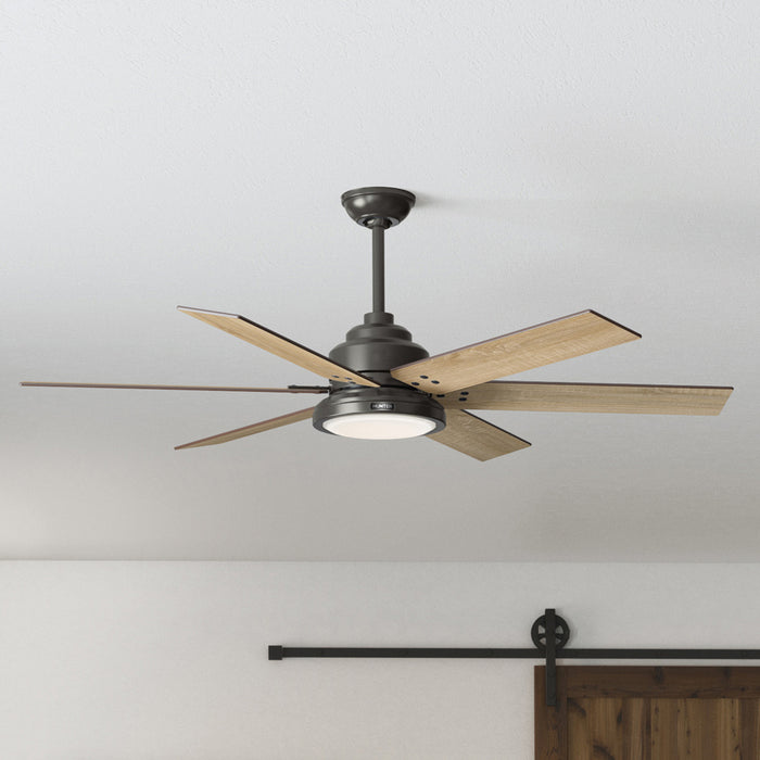 Warrant 60" Ceiling Fan-Fans-Hunter-Lighting Design Store