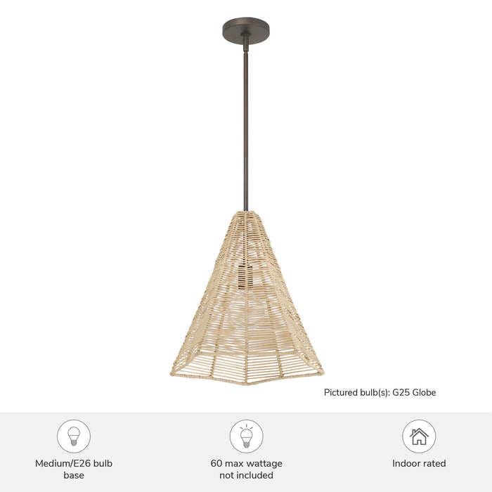 Comet One Light Pendant-Pendants-Hunter-Lighting Design Store