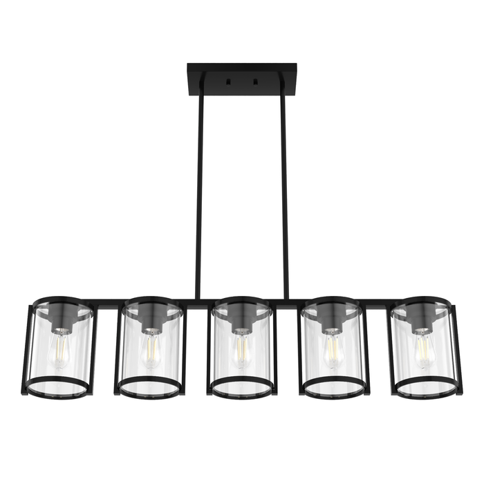 Asod Linear Chandelier-Linear/Island-Hunter-Lighting Design Store